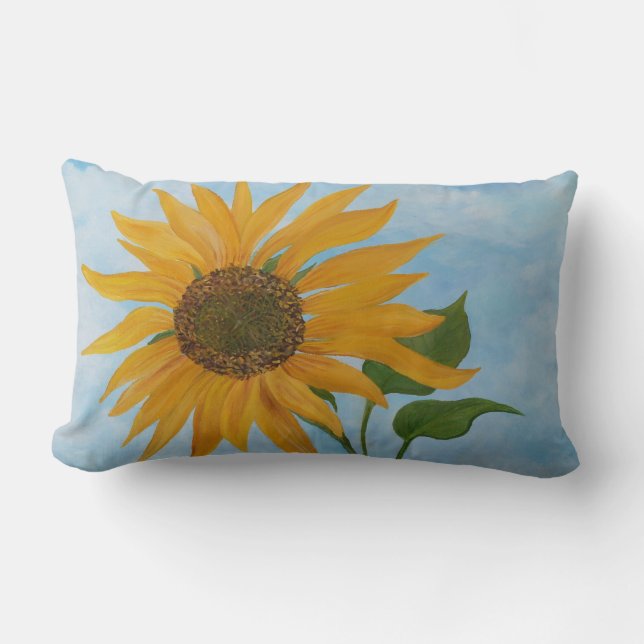 Rectangle Coussin Sunflower Lumbar (Recto)