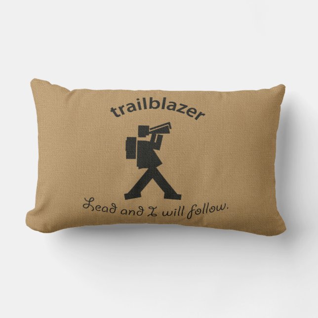 Rectangle Coussin vintage Trailblazer Lumbar (Recto)