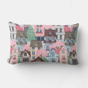 Rectangle Cute Maisons Lumbar Coussin