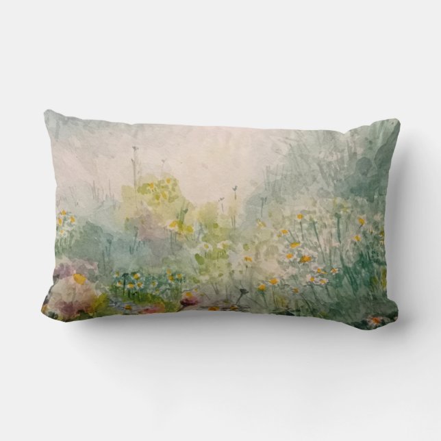 Rectangle Dans Mes rêves Coussin Conception réversible (Verso)