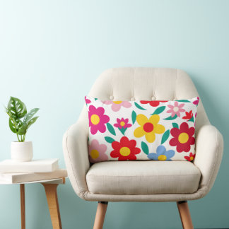 Rectangle Design coussin floral