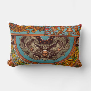 Rectangle Dragons & Gargoyles Lumbar Coussin
