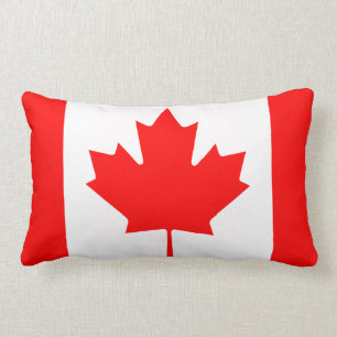Rectangle Drapeau canadien Coussin américain MoJo