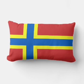 Rectangle Drapeau d'Orkney Lumbar Coussin