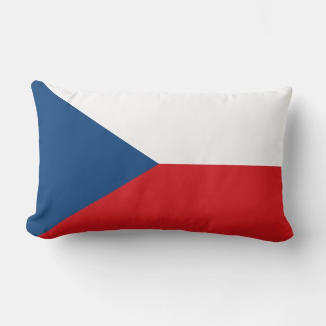 Rectangle Drapeau tchèque coussin (Recto)