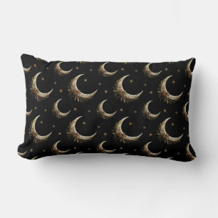 Rectangle Élégant Coussin Crescent Moon