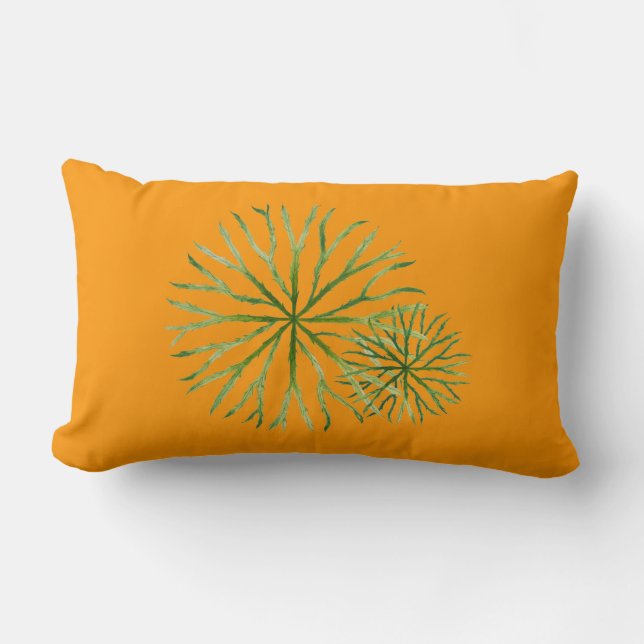 Rectangle Été indien sur un Coussin Lumbar (Recto)