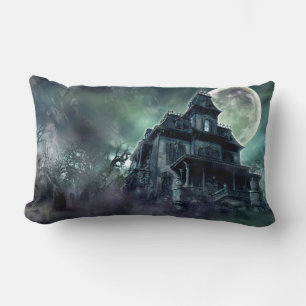 Rectangle Hauné House Lumbar Coussin - Horreur gothique