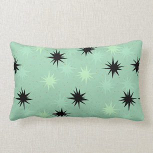 Rectangle Jade atomique et coussin lombaire en bon état de