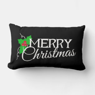 Rectangle Joyeux Coussin de Noël