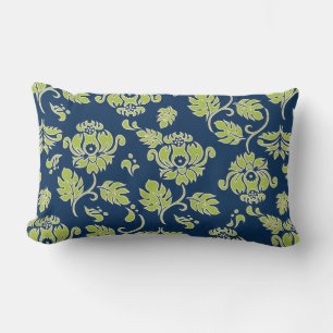 Rectangle Kamaole Hawaï Coussin Lombaire Fleurs Tropicales