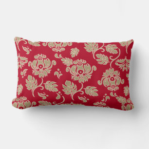 Rectangle Kamaole Hawaï Coussin Lombaire Fleurs Tropicales