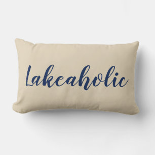 Rectangle Lakeaholic   Coussin Lake House