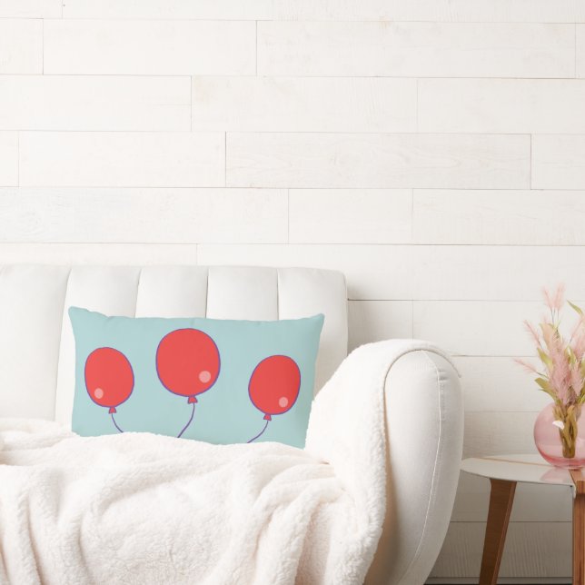 Rectangle Le Coussin de Red Baloon Lumbar (Canapé)