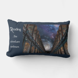 Rectangle Lecture ... l'aventure continue lombaire coussin