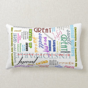 Rectangle Les organistes sont tout coussin