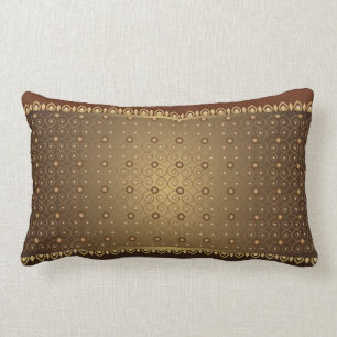 Rectangle Lignes coussin lombaire de style vintage asiatique
