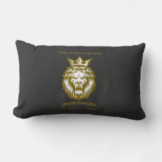 Rectangle Lion chrétien de Juda Coussin - Décor de foi