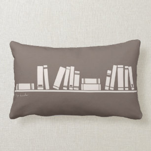 Rectangle livres pour le sage ou la lecture amant coussin