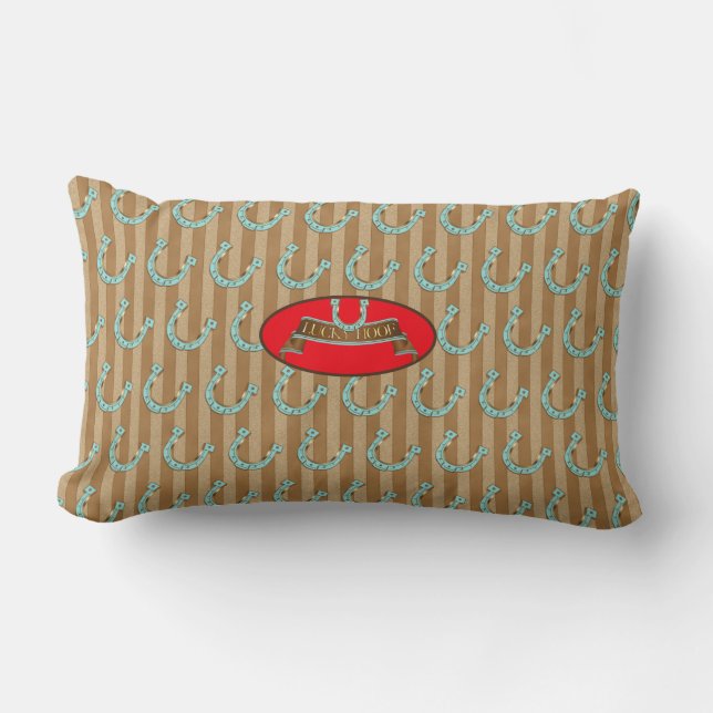 Rectangle Lucky Hoof - Coussin (Recto)