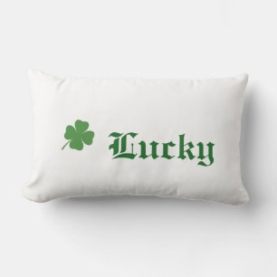 Rectangle Lucky in Love Coussin irlandais 1