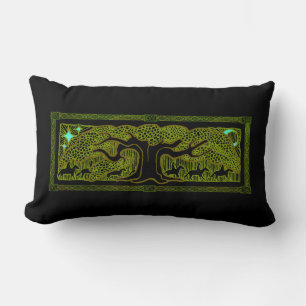 Rectangle Magie celtique - Le grand Coussin de l'arbre