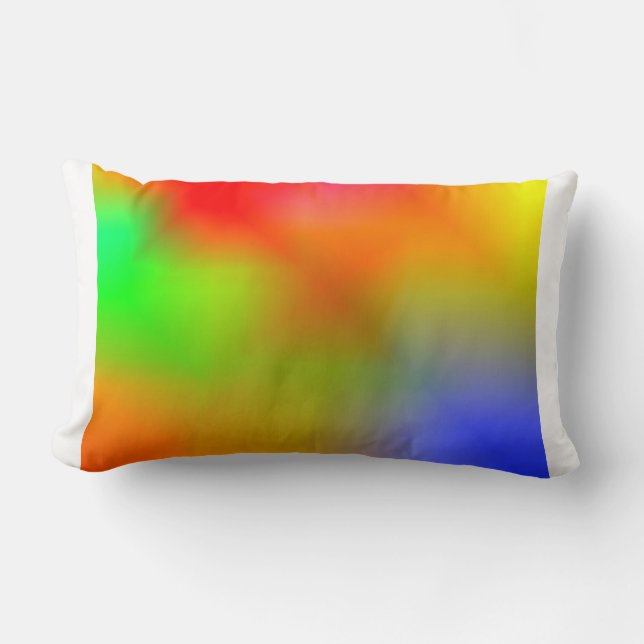 Rectangle Maillage couleur 5 Coussin (Recto)