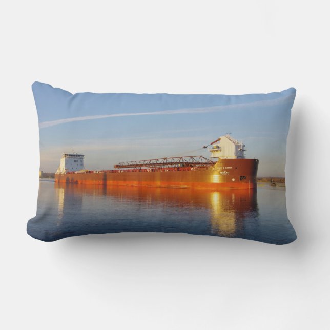 Rectangle Mark W. Barker lumbar coussin (Recto)