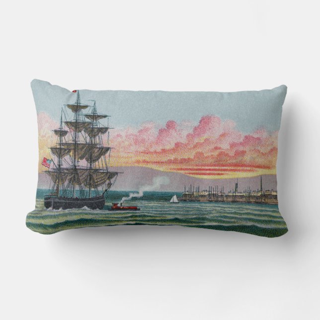 Rectangle Martha's Vineyard Lumbar Coussin (Recto)