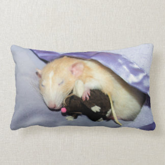 Rectangle Marty Dormir avec RatTeddy Coussin 16x16