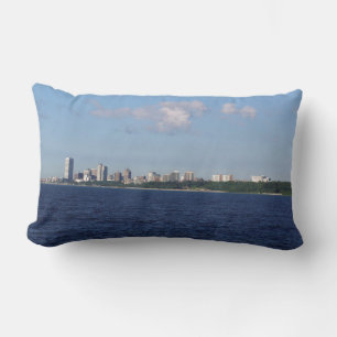 Rectangle Milwaukee Skyline coussin lombaire