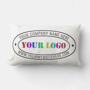 Rectangle Modèle de Coussin de société du logo commercial pe
