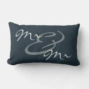 Rectangle Monsieur & Monsieur Coussin de Bois