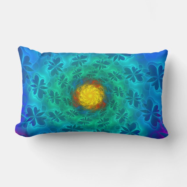 Rectangle N-Space Lepidoptera Lumbar Coussin (Recto)