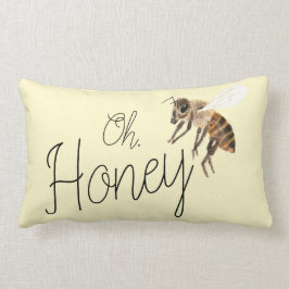 Rectangle Oh coussin de miel