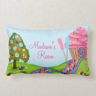Rectangle Oh coussin doux de Candyland