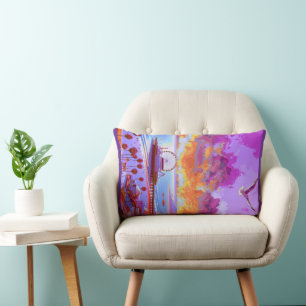 Rectangle Père Noël Monica Carré Coussin