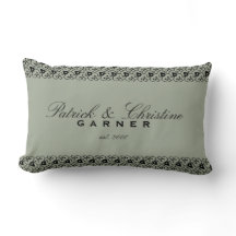 Personnalisé épousant le coussin de coton