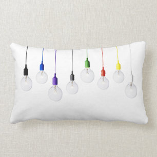 Rectangle Personnaliser LUMINEUSE de coussin de coussin