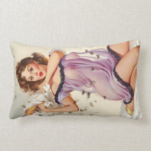 Rectangle Pin de combat de coussin