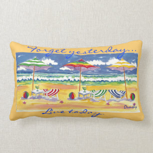 Rectangle Plage - coussin