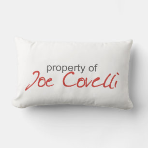 Rectangle Propriété de Joe Covelli Coussin