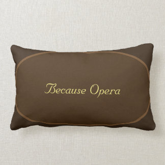 Rectangle Puisque coussin d'opéra