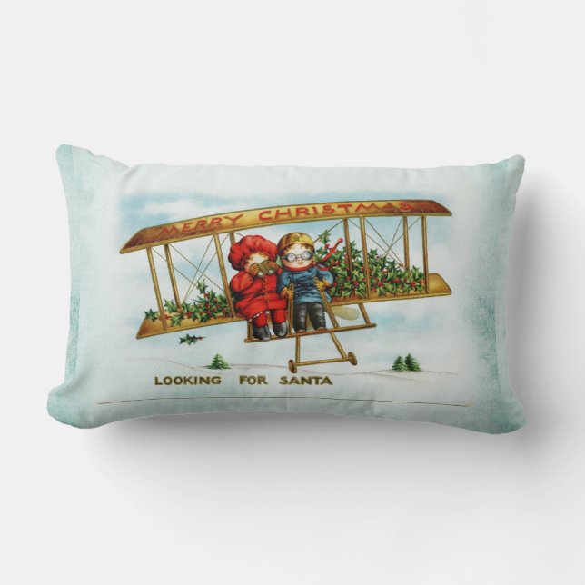 Rectangle Recherche d'un Coussin Père Noël (Recto)