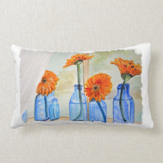 Rectangle Ressort au coussin floral d'été