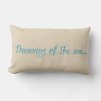 Rectangle Rêve du Coussin de mer. Aimer la plage