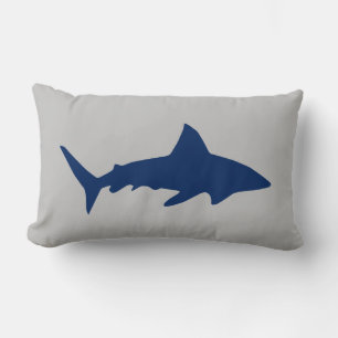 Rectangle Sharks Lumbar Coussin