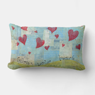 Rectangle Suivez votre Coussin cardiaque