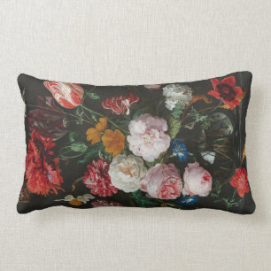 Rectangle Toujours coussin floral de la vie