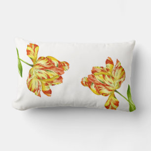 Rectangle Tulipes fières sur un Coussin Lumbar